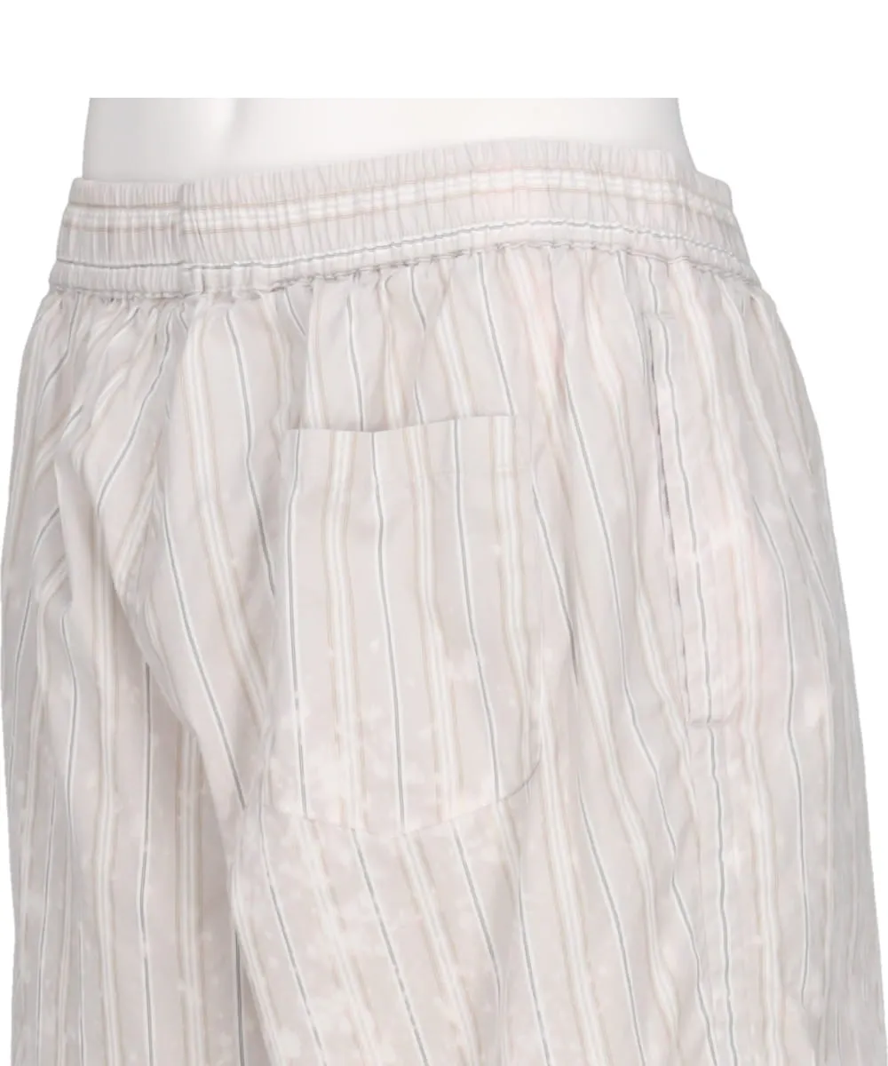 BLEACHED STRIPE SHORTS