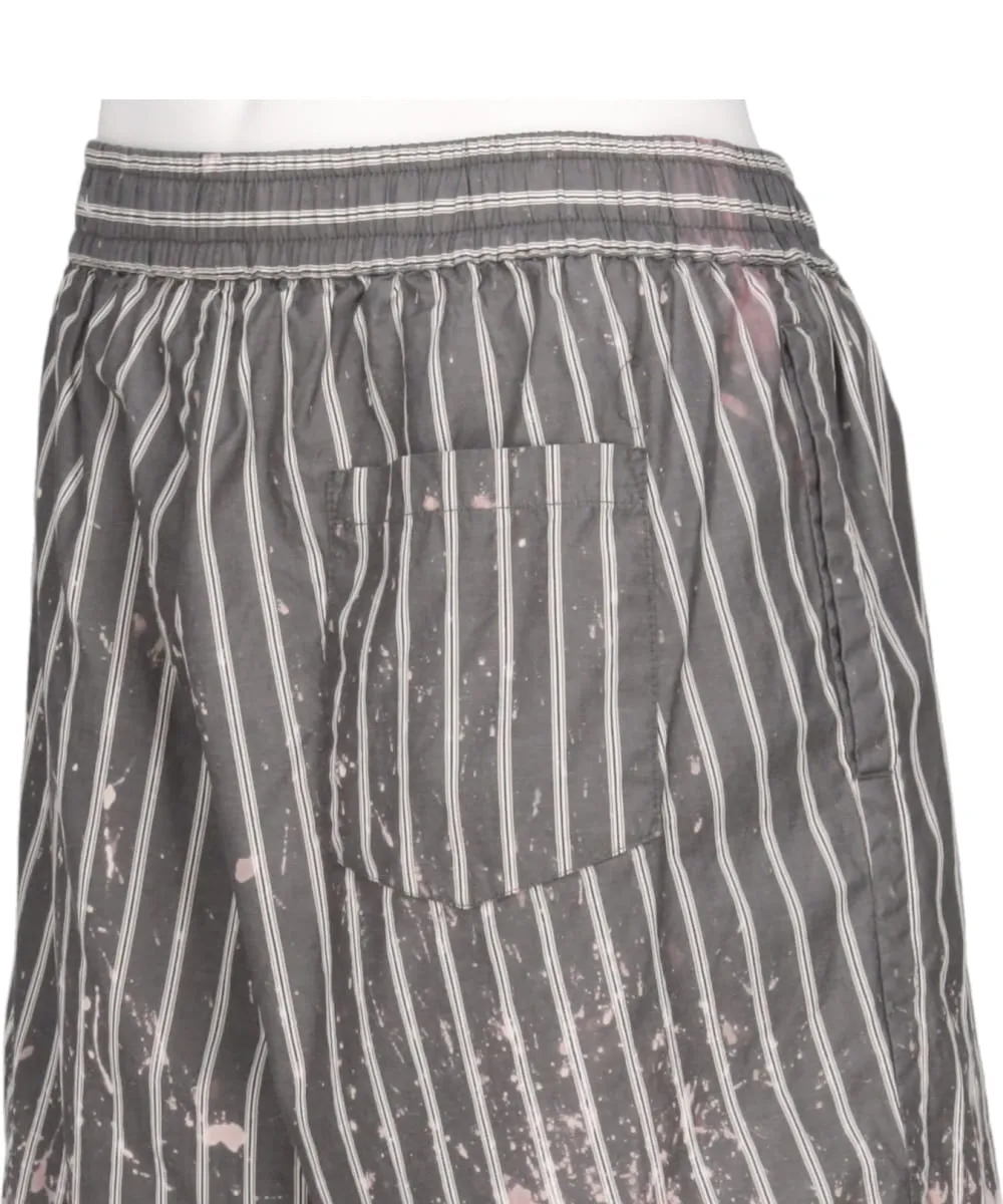 BLEACHED STRIPE SHORTS