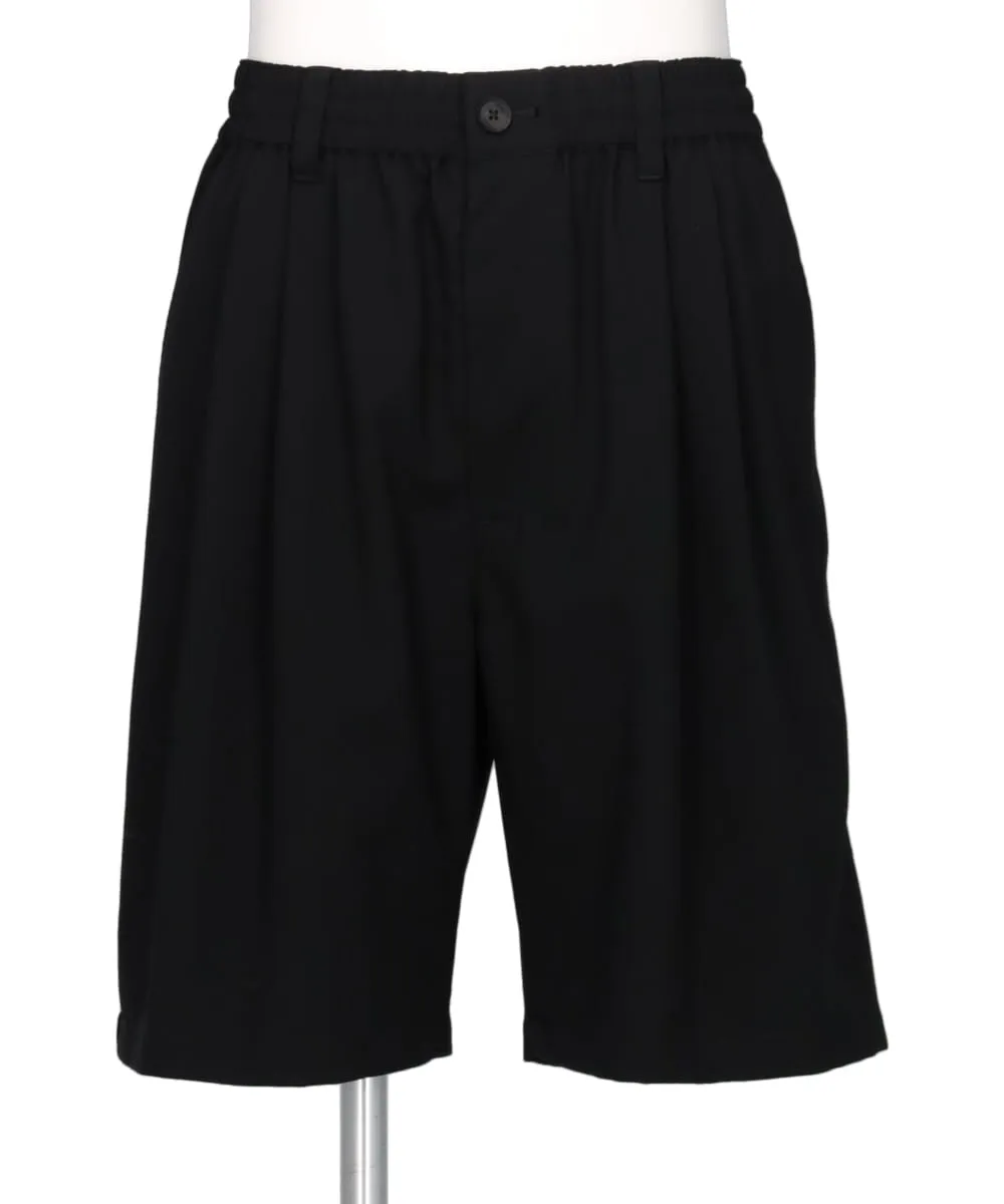 WOOL TROPICAL 2PLEATED EASY SHORTS