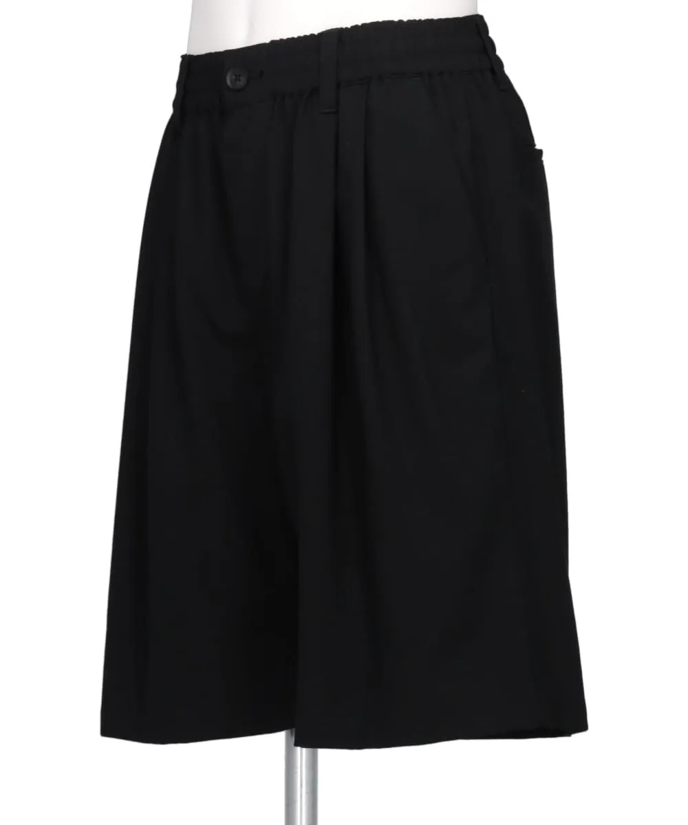 WOOL TROPICAL 2PLEATED EASY SHORTS