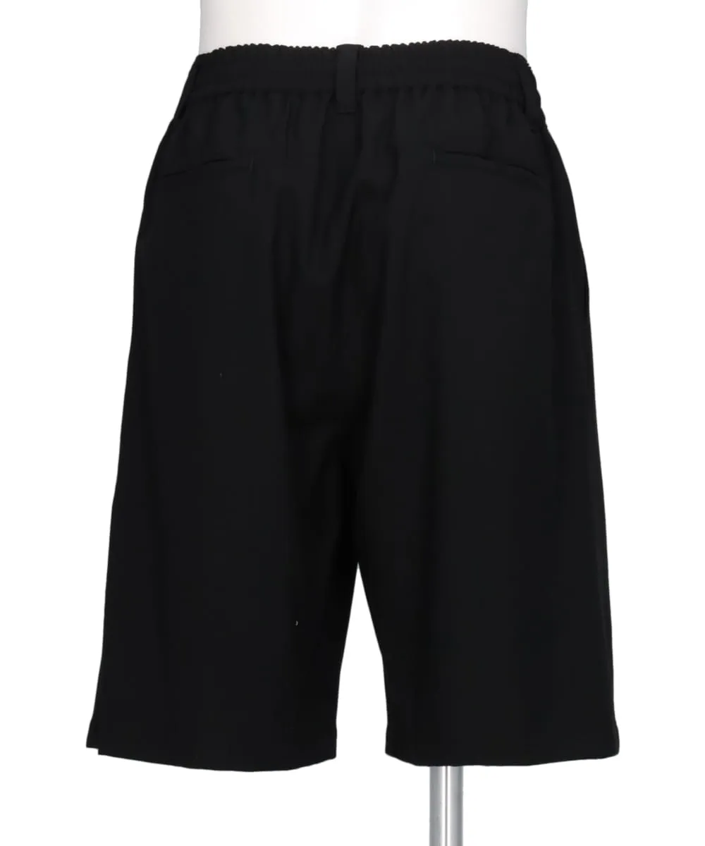 WOOL TROPICAL 2PLEATED EASY SHORTS
