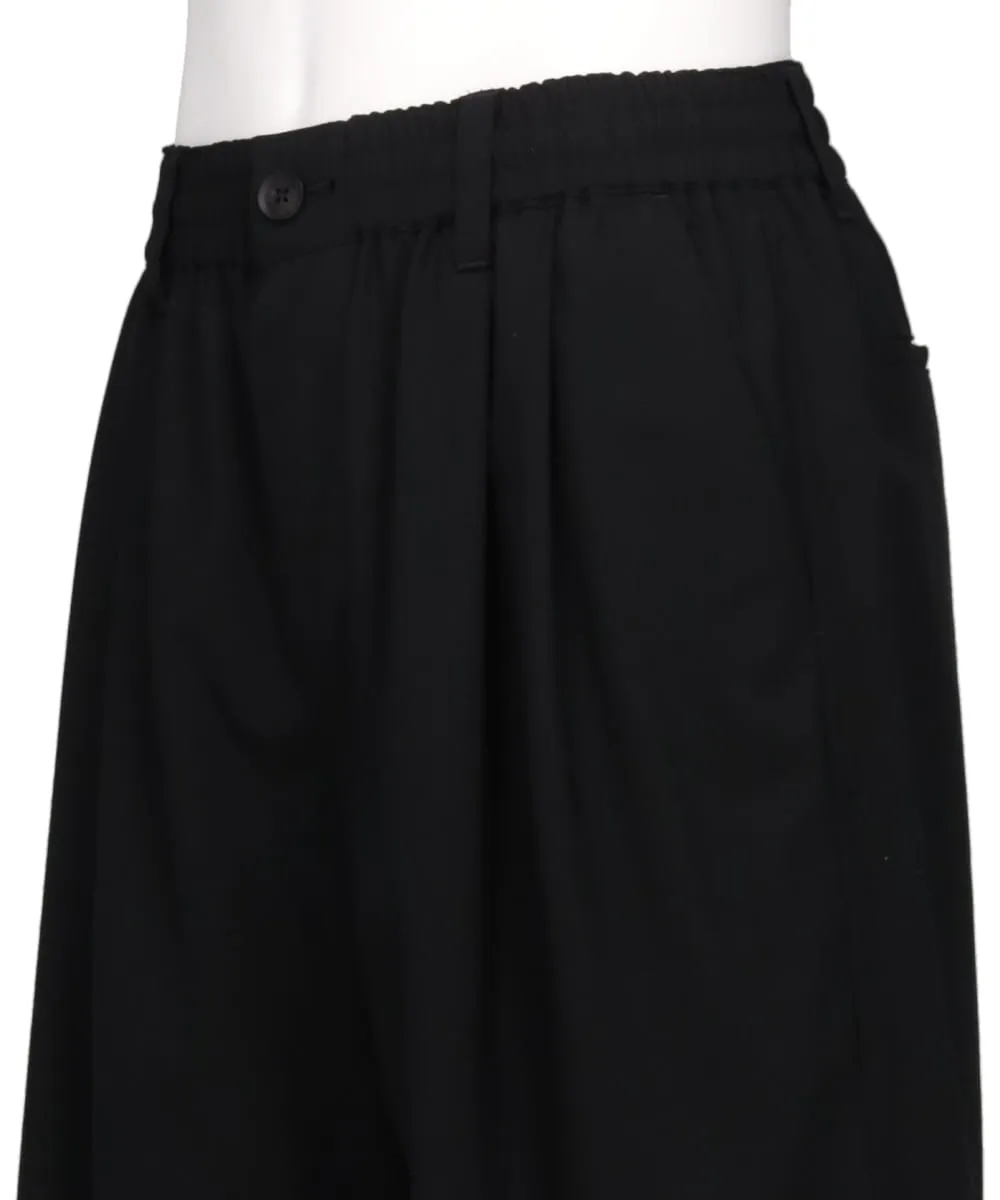 WOOL TROPICAL 2PLEATED EASY SHORTS