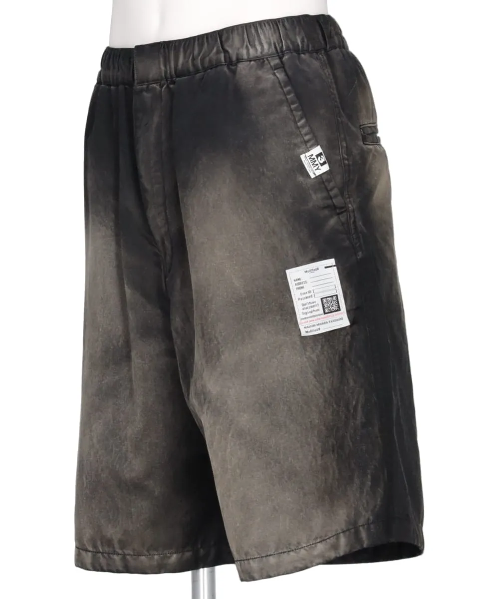 AGED SATIN SHORTS