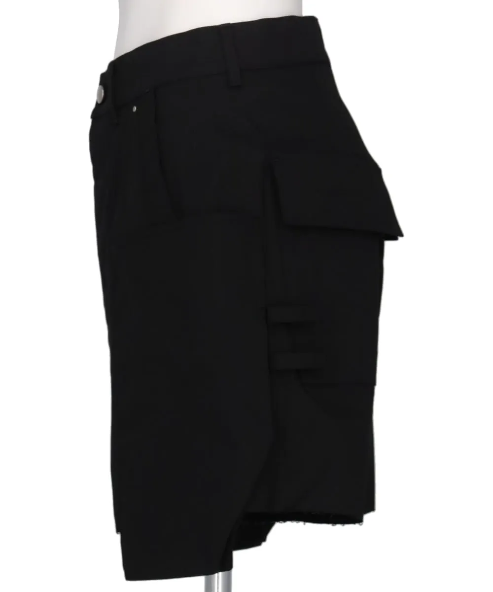 STEFAN CARGO SHORTS - BLACK