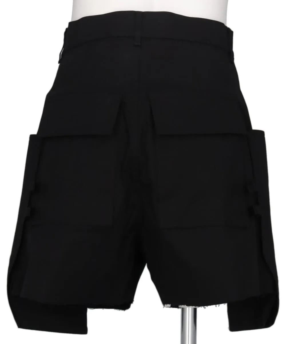 STEFAN CARGO SHORTS - BLACK