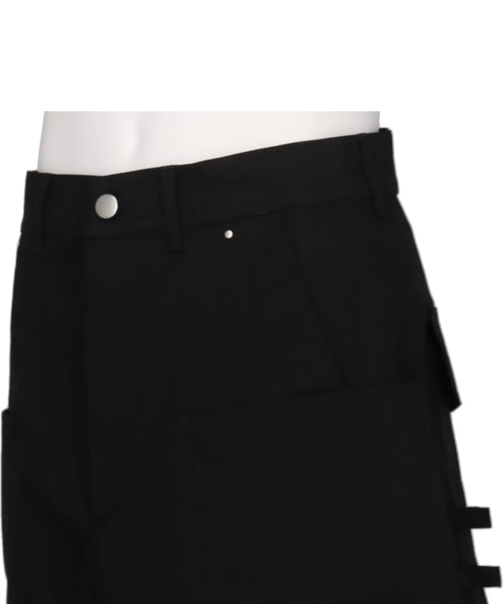 STEFAN CARGO SHORTS - BLACK
