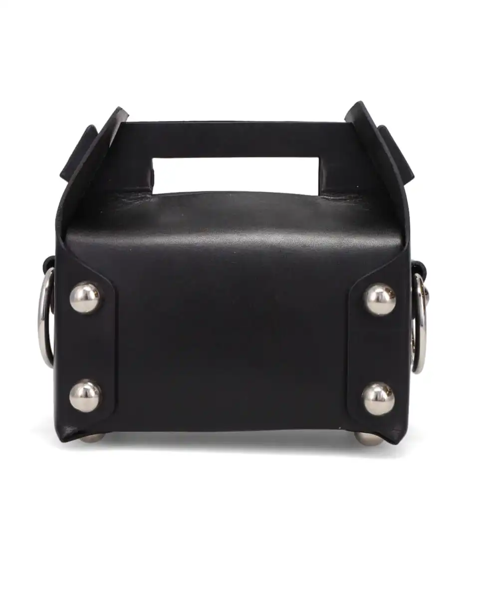 LEATHER CAKE MINI BAG