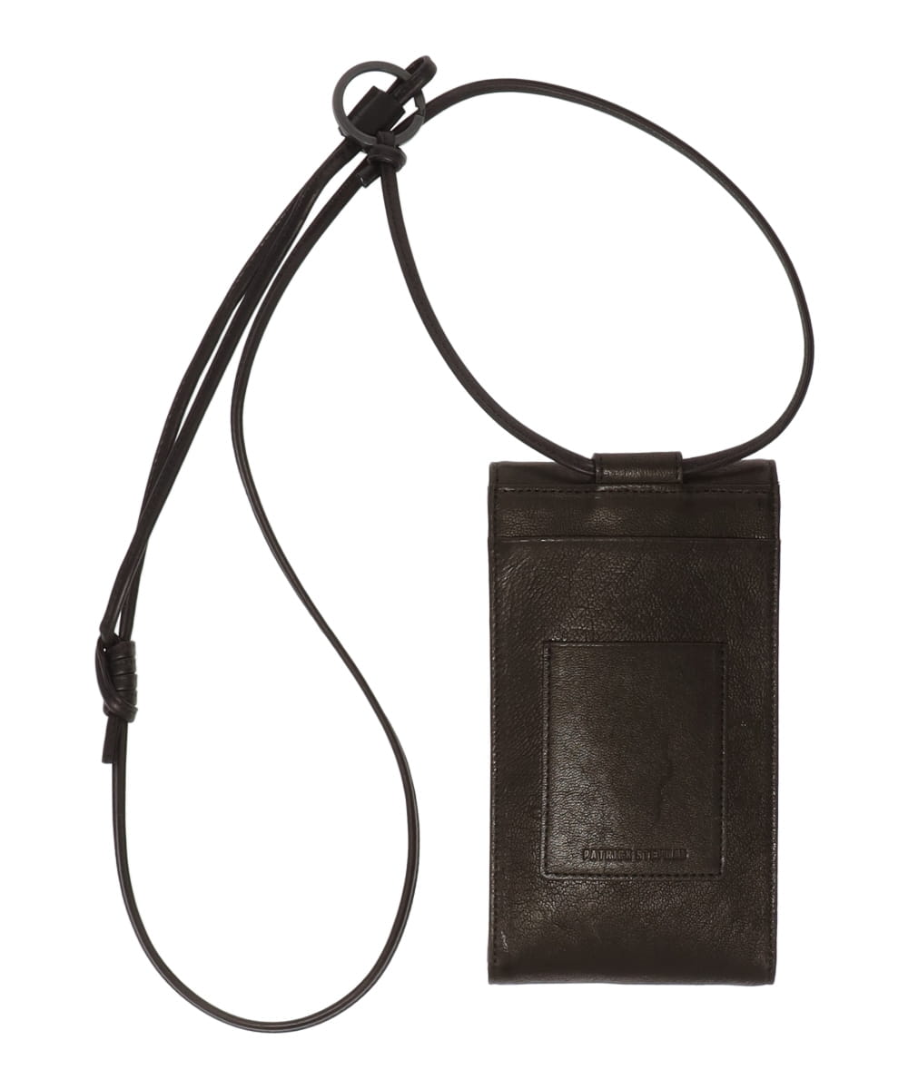 LEATHER CELL PHONE SMALL BAG ‘CARTABLE’