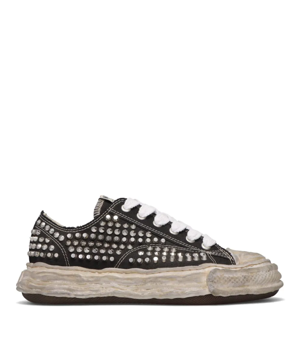 PETERSON 23/ORIGINAL SOLE STUDDED CANVAS LOW-TOP SNEAKER