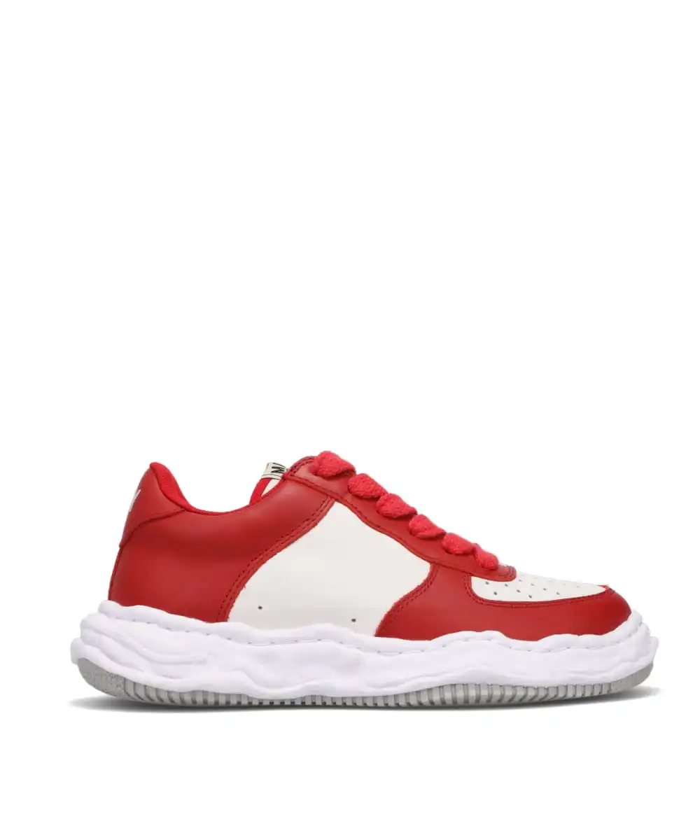 WAYNE LOW/ORIGINAL SOLE LEATHER LOW-TOP SNEAKER