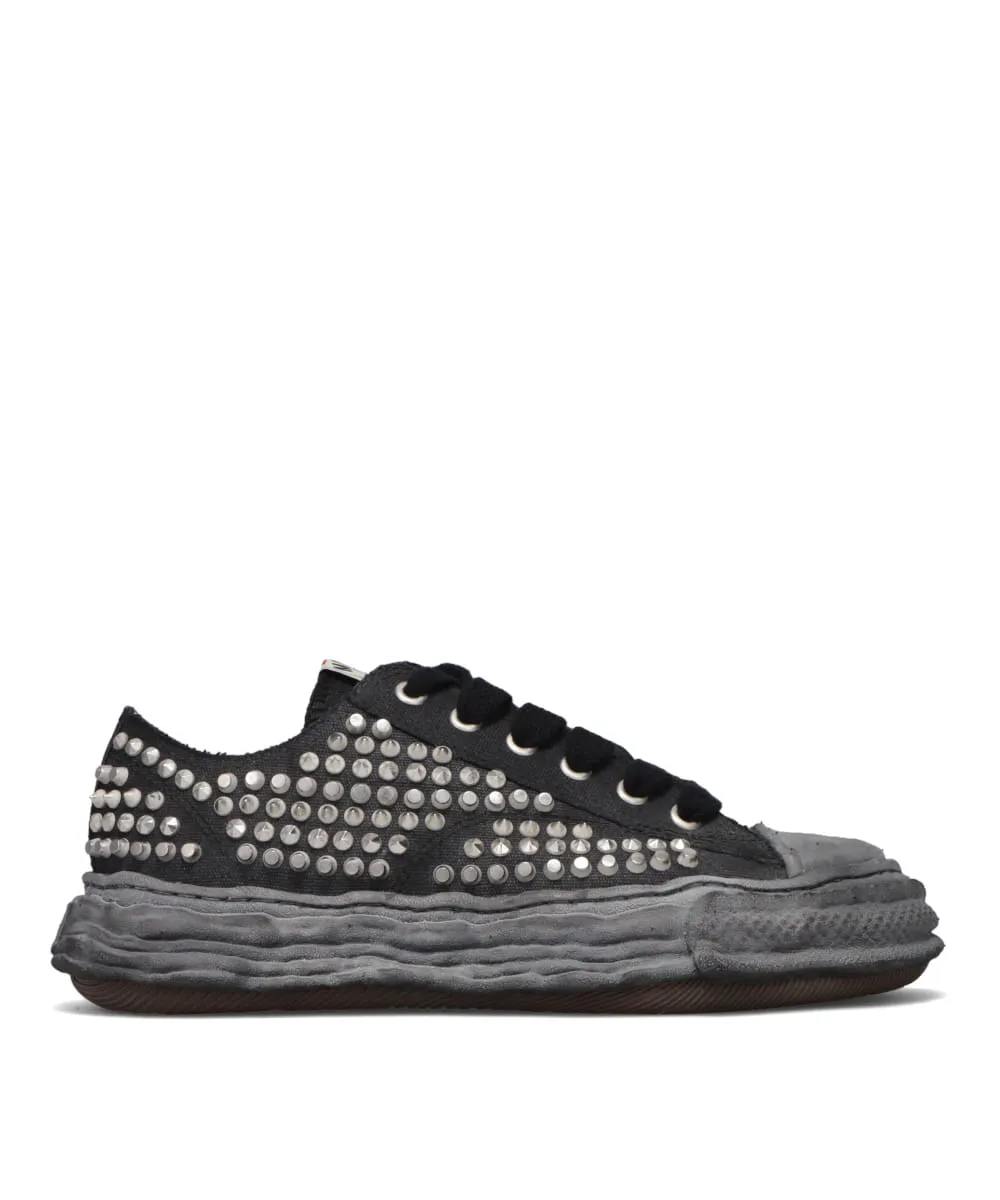 PETERSON 23/ORIGINAL SOLE STUDDED CANVAS LOW-TOP SNEAKER