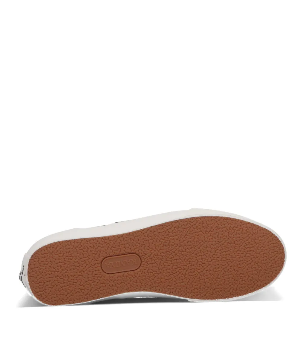 "JOEY" FIRE PATTERN VULCANIZED SNEAKER
