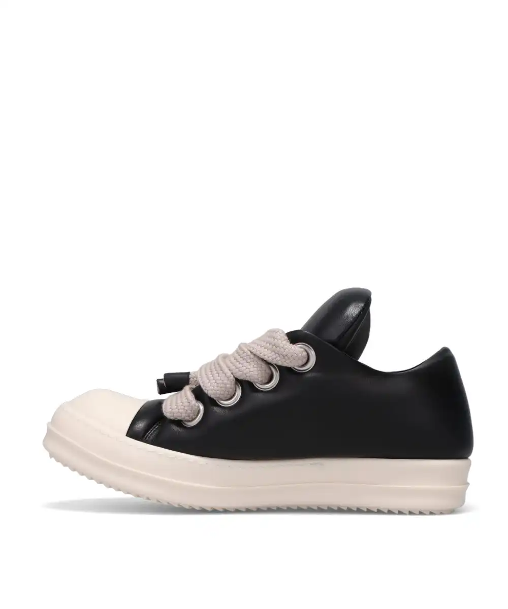 JUMBOLACED LOW SNEAKS - BLACK/MILK/MILK