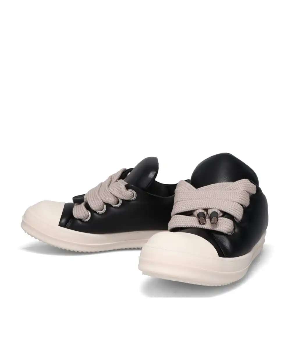 JUMBOLACED LOW SNEAKS - BLACK/MILK/MILK