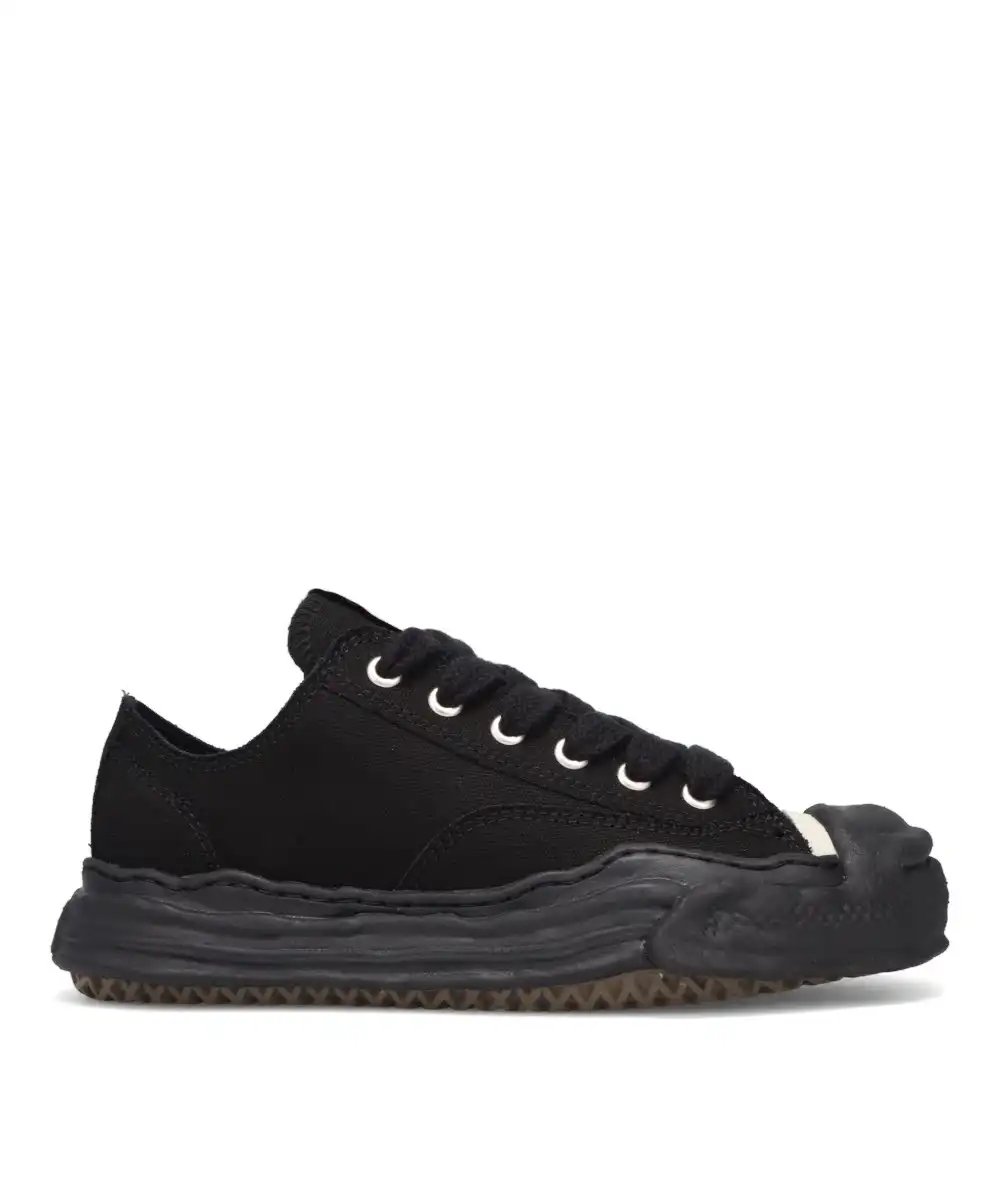 HANK LOW/ORIGINAL SOLE TOE CAP SNEAKER LOW CANVAS