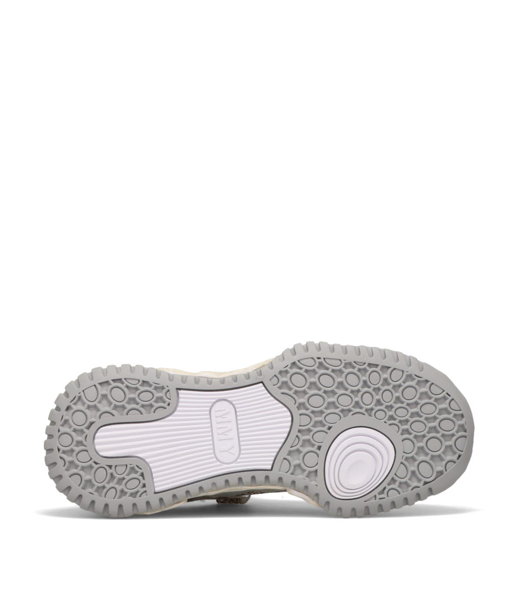 KEITH/ORIGINAL SOLE LEATHER PRINTED PYTHON LOW-TOP SNEAKER