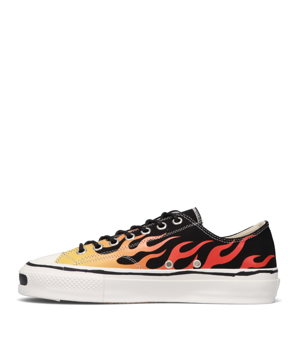 “JOEY” FIRE PATTERN VULCANIZED SNEAKER
