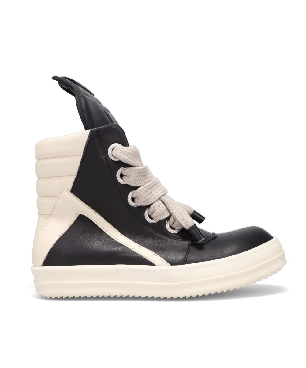 JUMBOLACE GEOBASKET - BLACK/MILK/MILK