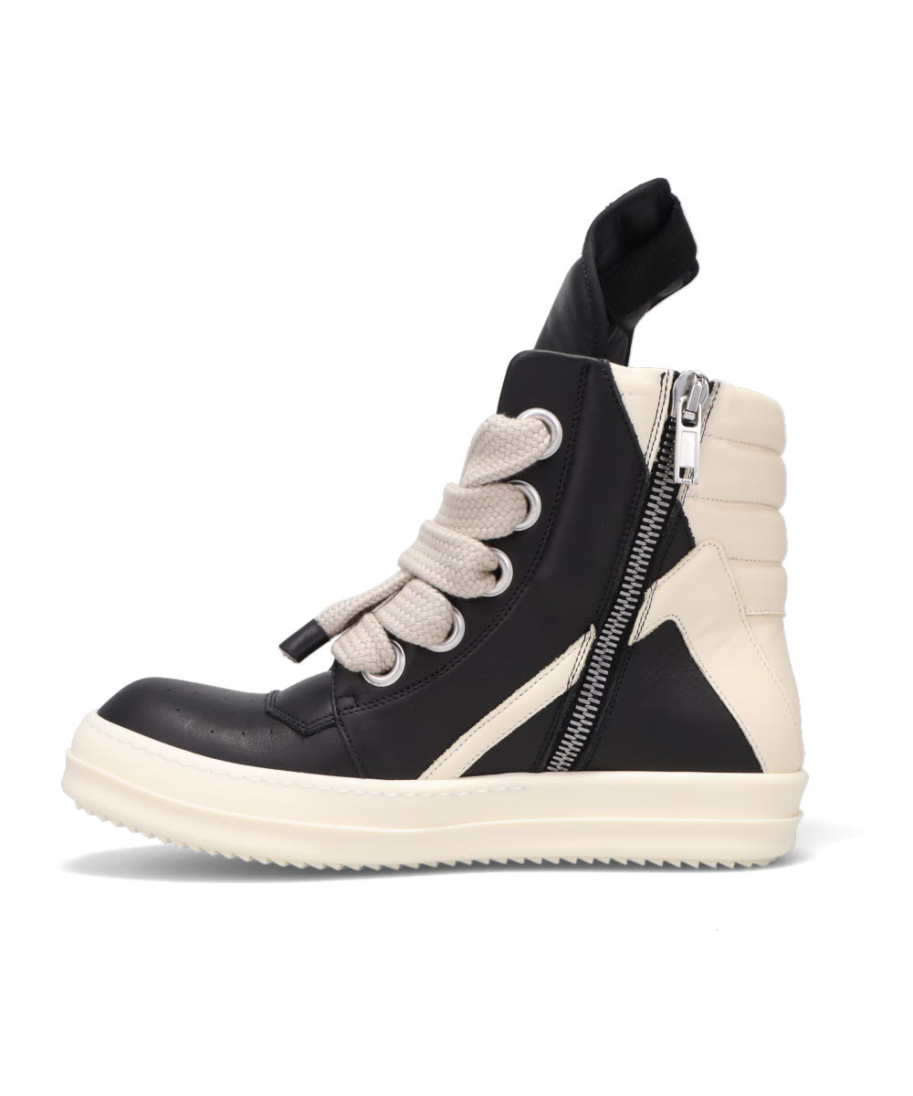 JUMBOLACE GEOBASKET - BLACK/MILK/MILK