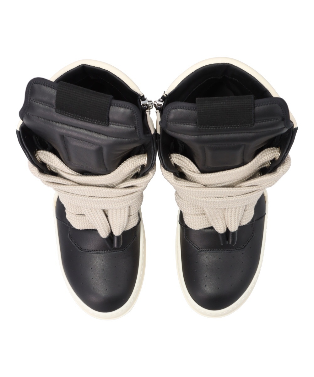 JUMBOLACE GEOBASKET - BLACK/MILK/MILK
