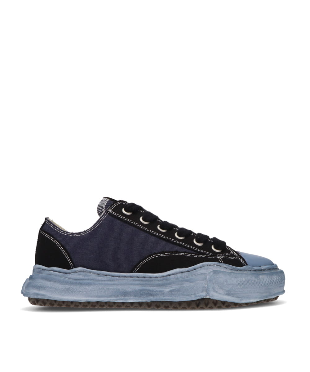 PETERSON LOW/OS OVER DYED CANVAS LOW-TOP SNEAKER