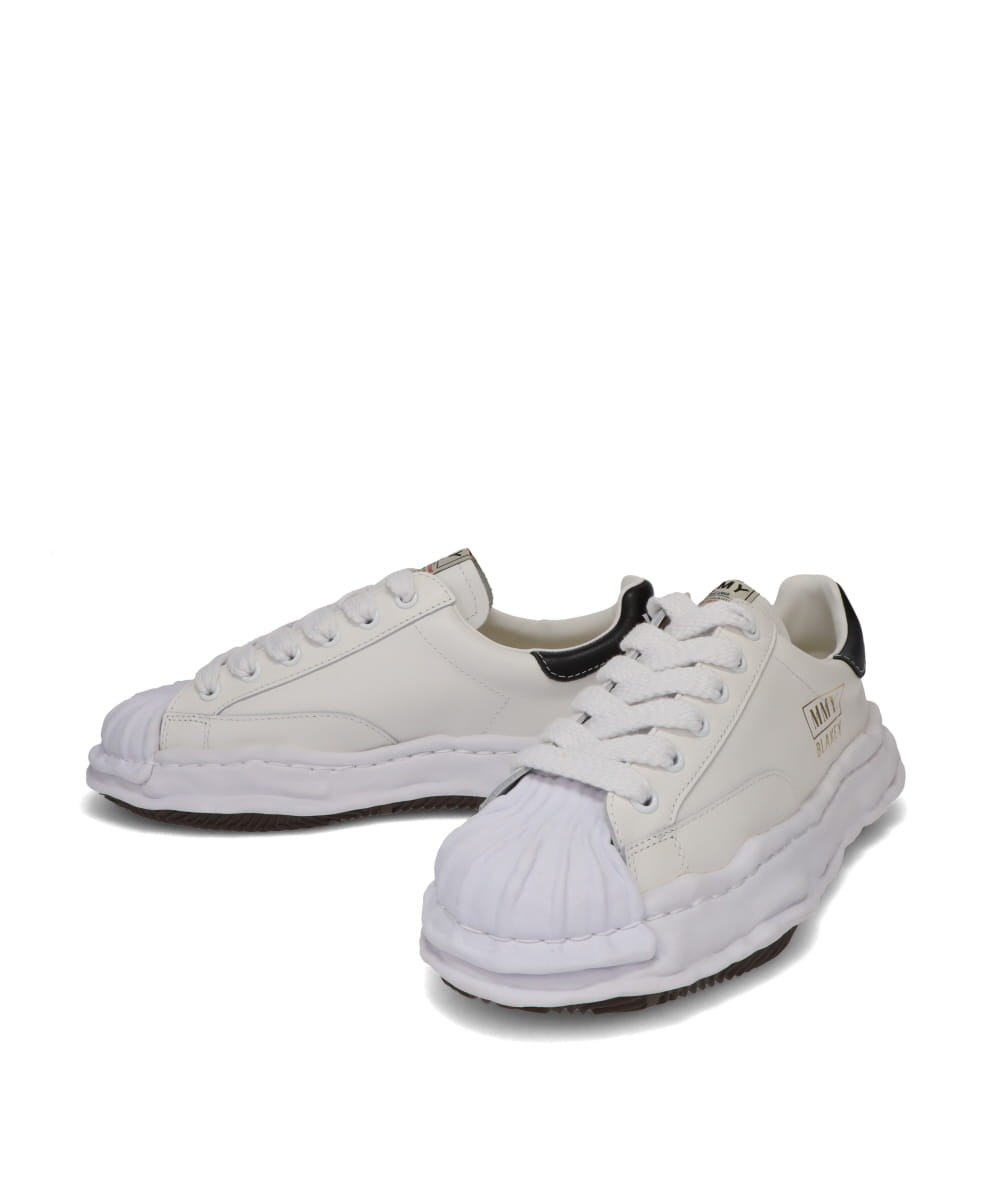 BLAKEY LOW/OS SHELL TOE LEATHER LOWCUT SNEAKER