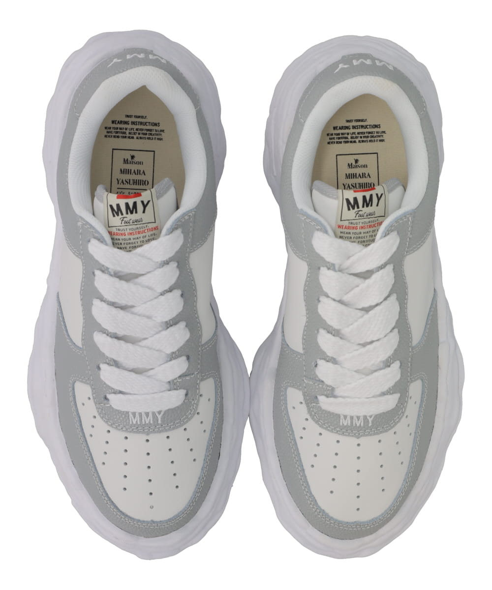 WAYNE LOW/OR-SOLE BASCKET LEATHER LOW-TOP SNEAKER