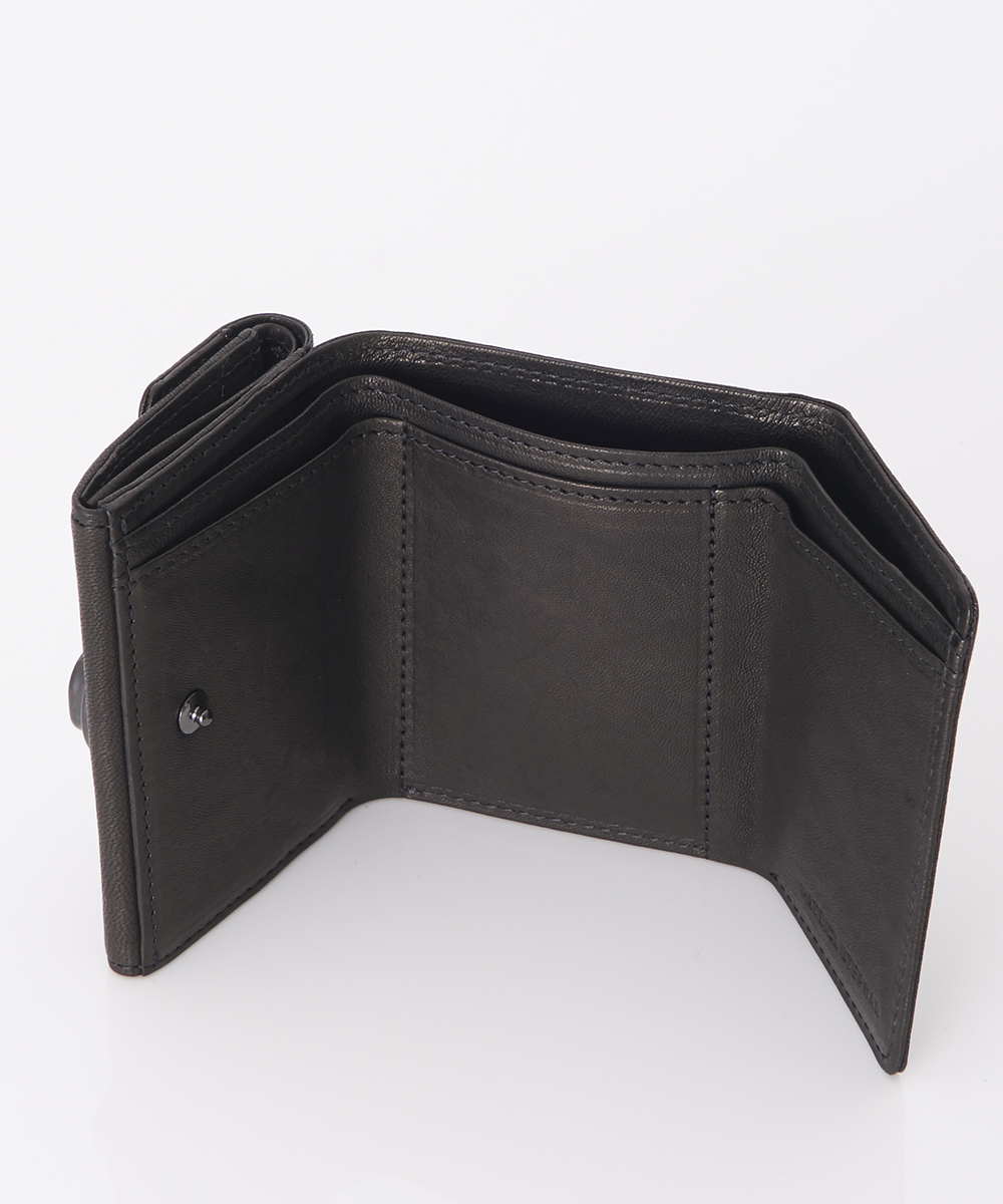 LEATHER TRIFOLD WALLET CARTABLE