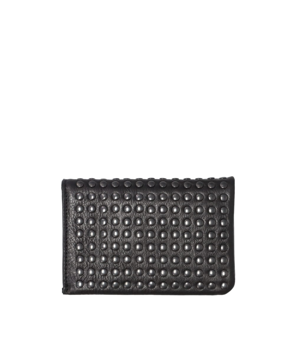 LEATHER CARD CASE “ALL-STUDS”
