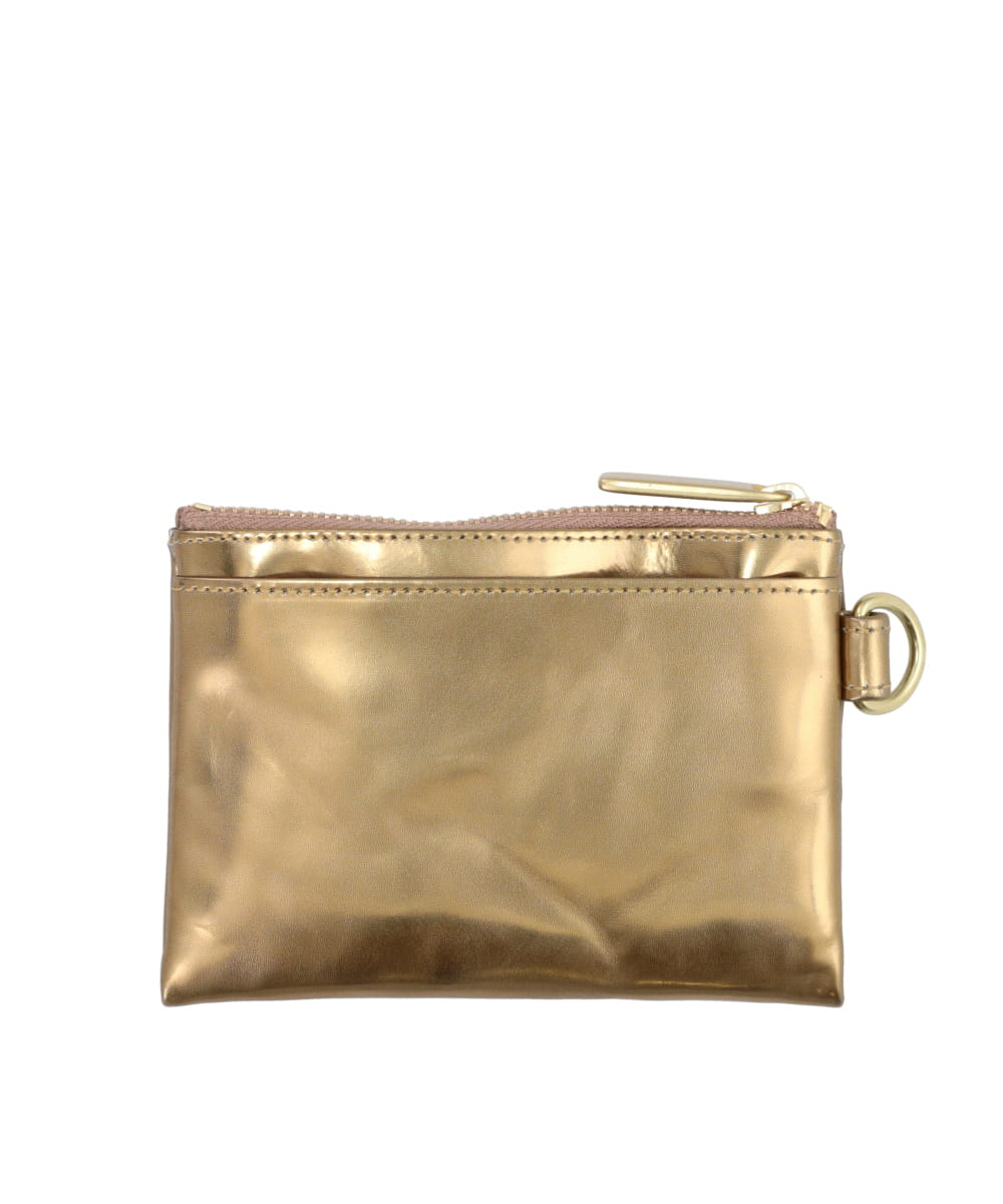 LEATHER WIDE COIN CASE “FLAT”