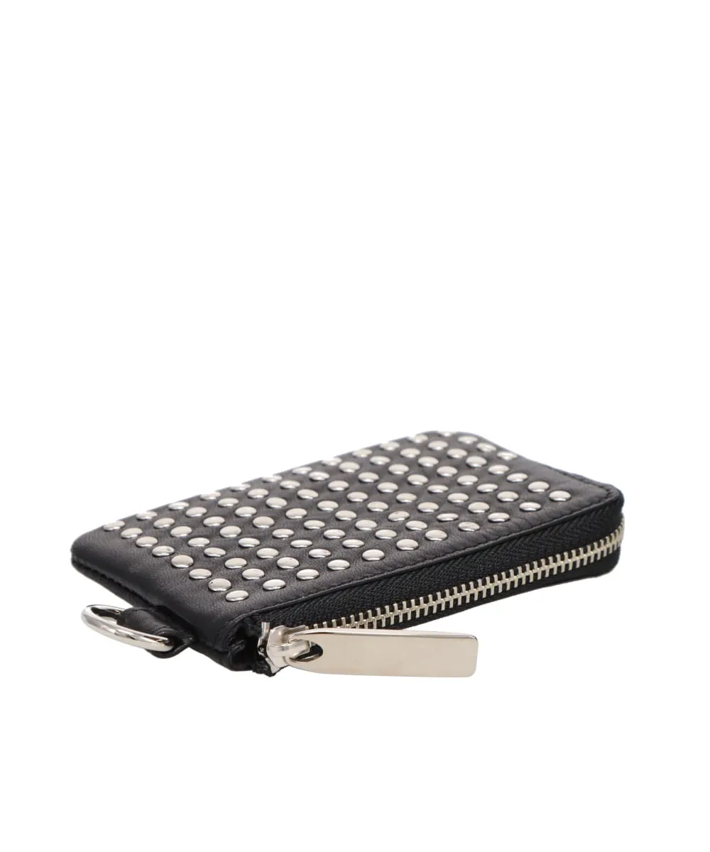 LEATHER COIN CASE “ALL-STUDS”