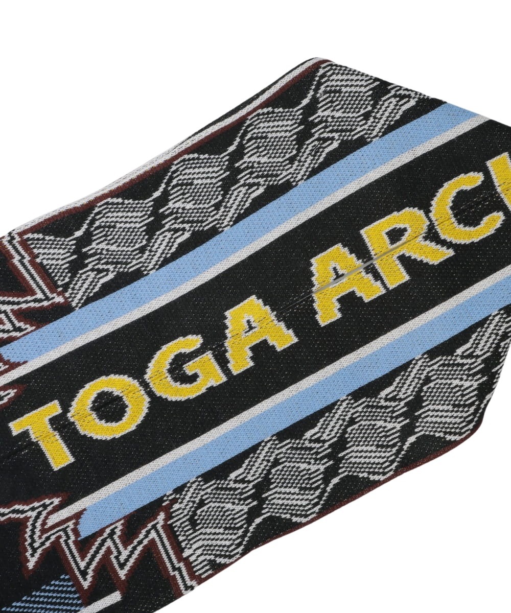 TOGA VIRILIS(トーガビリリース) 2023SS ニットスカーフ TZ32-AD939