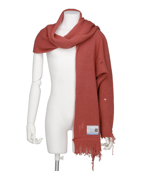KNIT SLEEVE STOLE