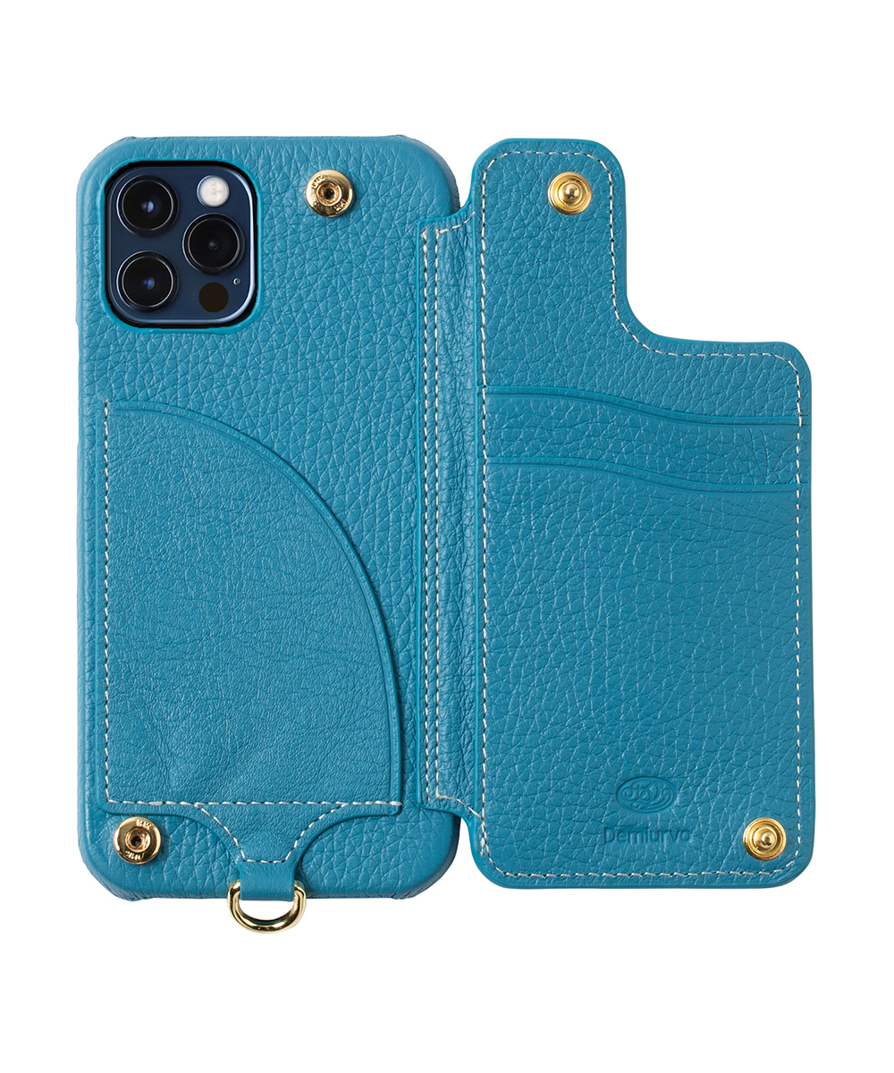POCHE iPhone12Pro-iPhone12/DUCK BLUE