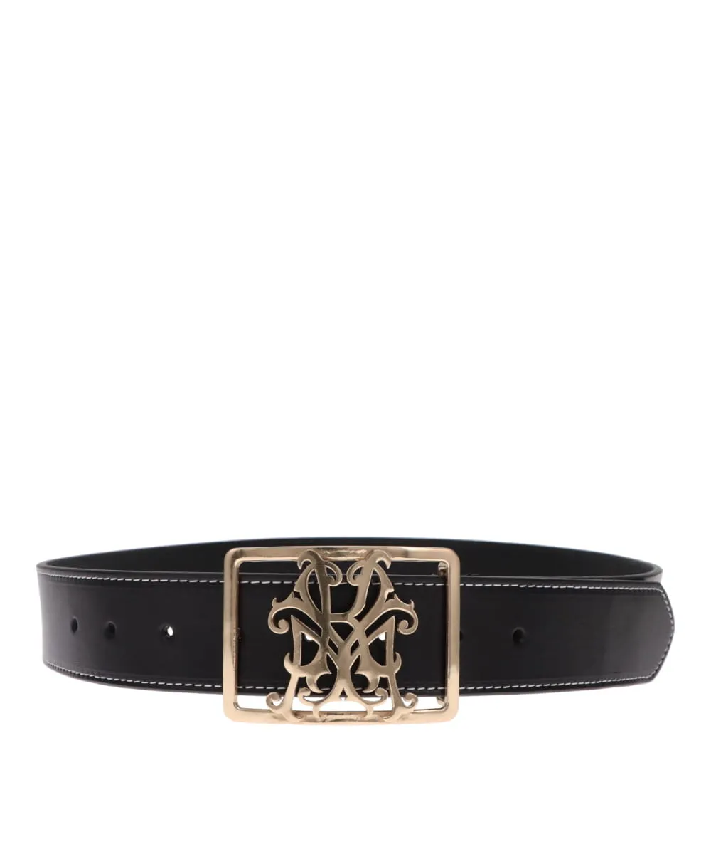 LOGO LEATHER BELT