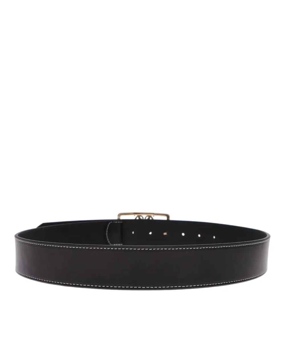 LOGO LEATHER BELT