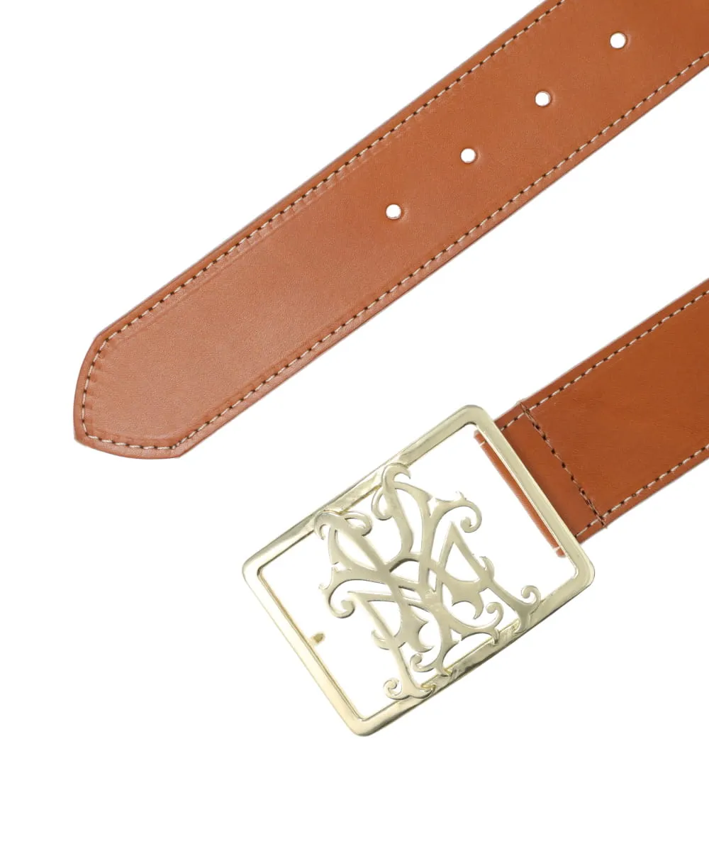 LOGO LEATHER BELT