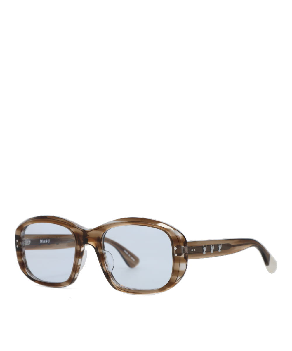 "MASU × BLANC" OVAL SHAPE SUNGLASSES