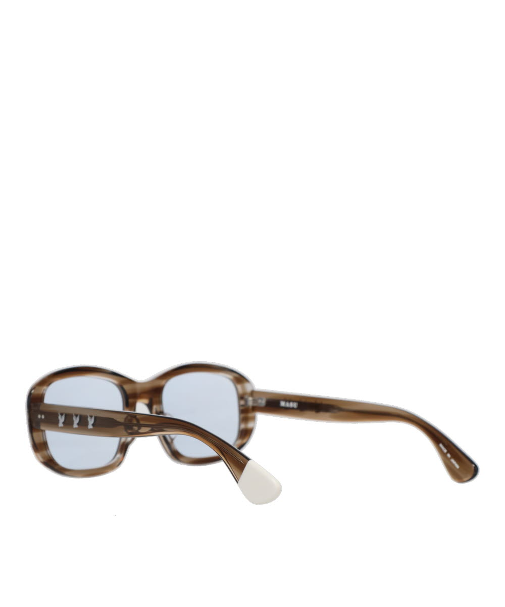 "MASU × BLANC" OVAL SHAPE SUNGLASSES