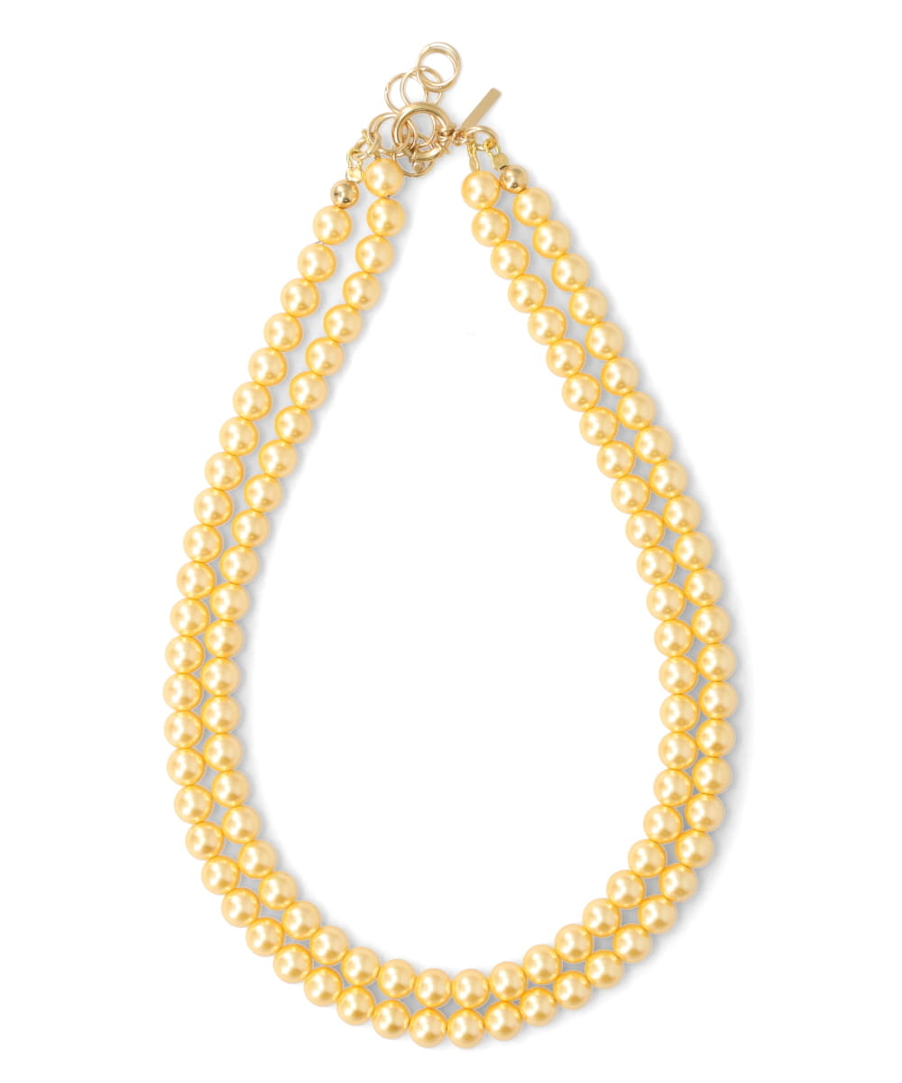 GOLD PEARL NECKLACE