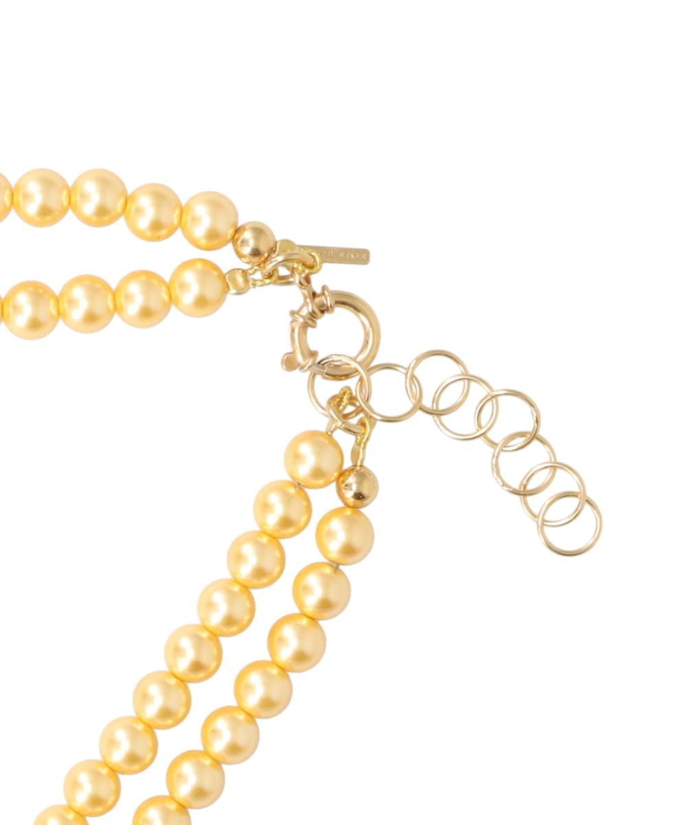 GOLD PEARL NECKLACE