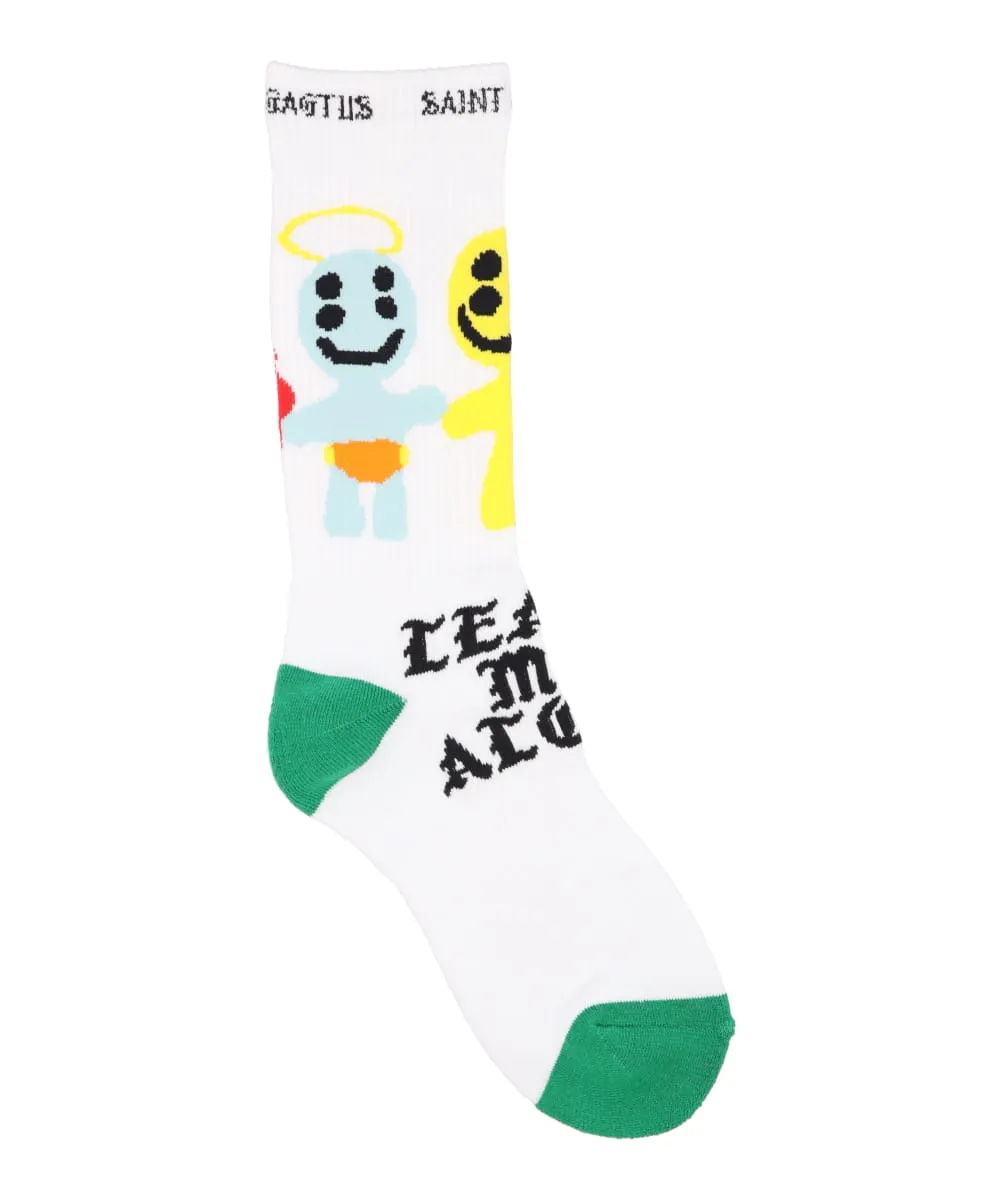 SAINT Mxxxxxx×cactus plant flea market LMA CP_SOCKS