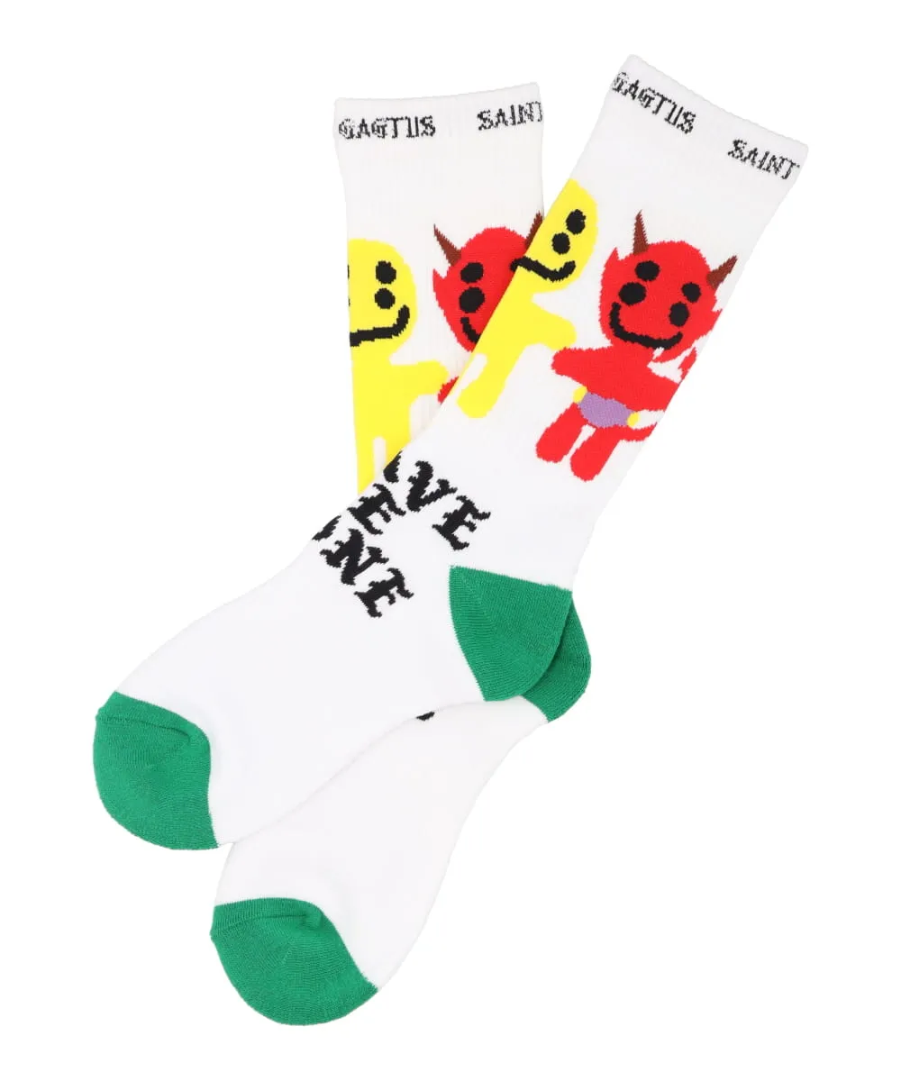 SAINT Mxxxxxx×cactus plant flea market LMA CP_SOCKS