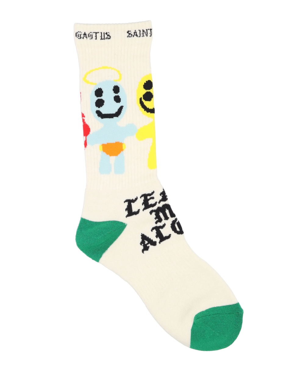 SAINT Mxxxxxx×cactus plant flea market LMA CP_SOCKS