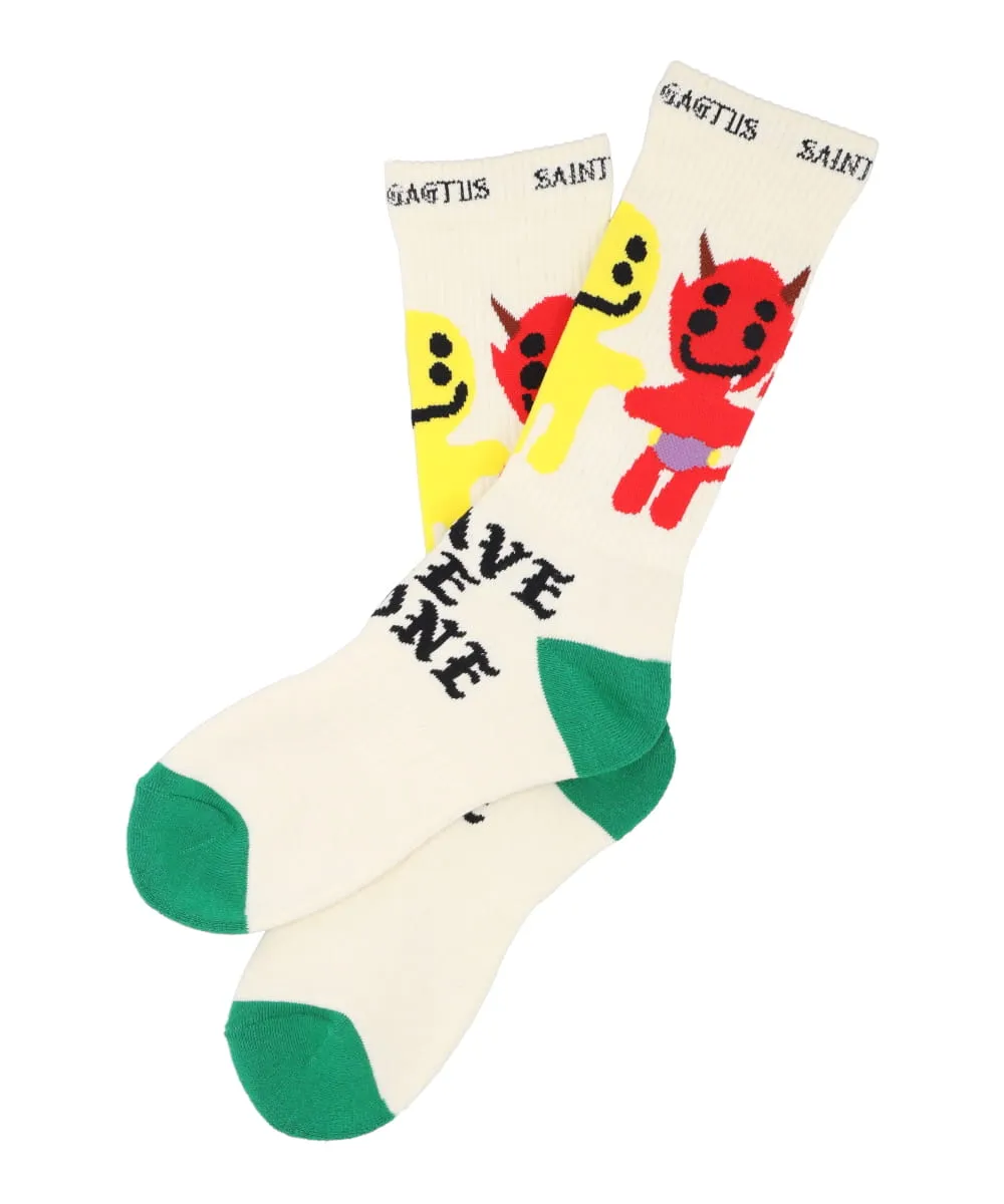 SAINT Mxxxxxx×cactus plant flea market LMA CP_SOCKS