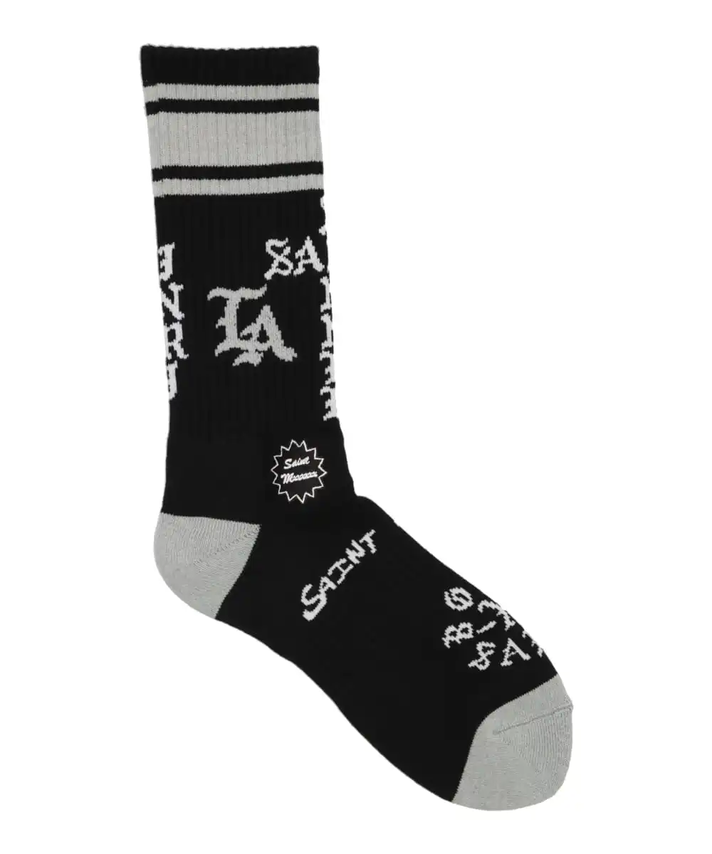 SAINT Mxxxxxx × BORNXRAISED ST SINNER BR_SOCKS