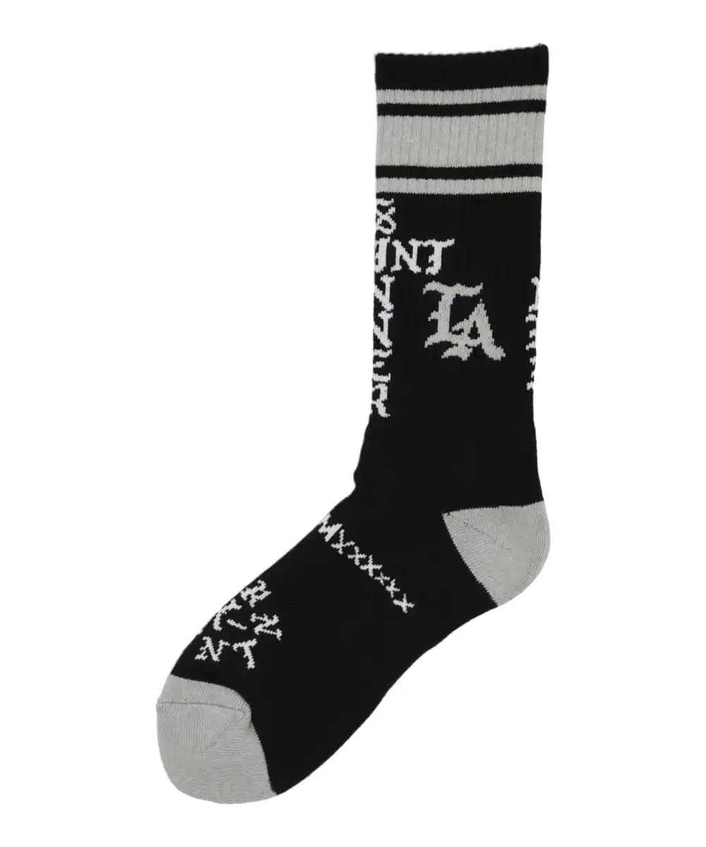 SAINT Mxxxxxx × BORNXRAISED ST SINNER BR_SOCKS