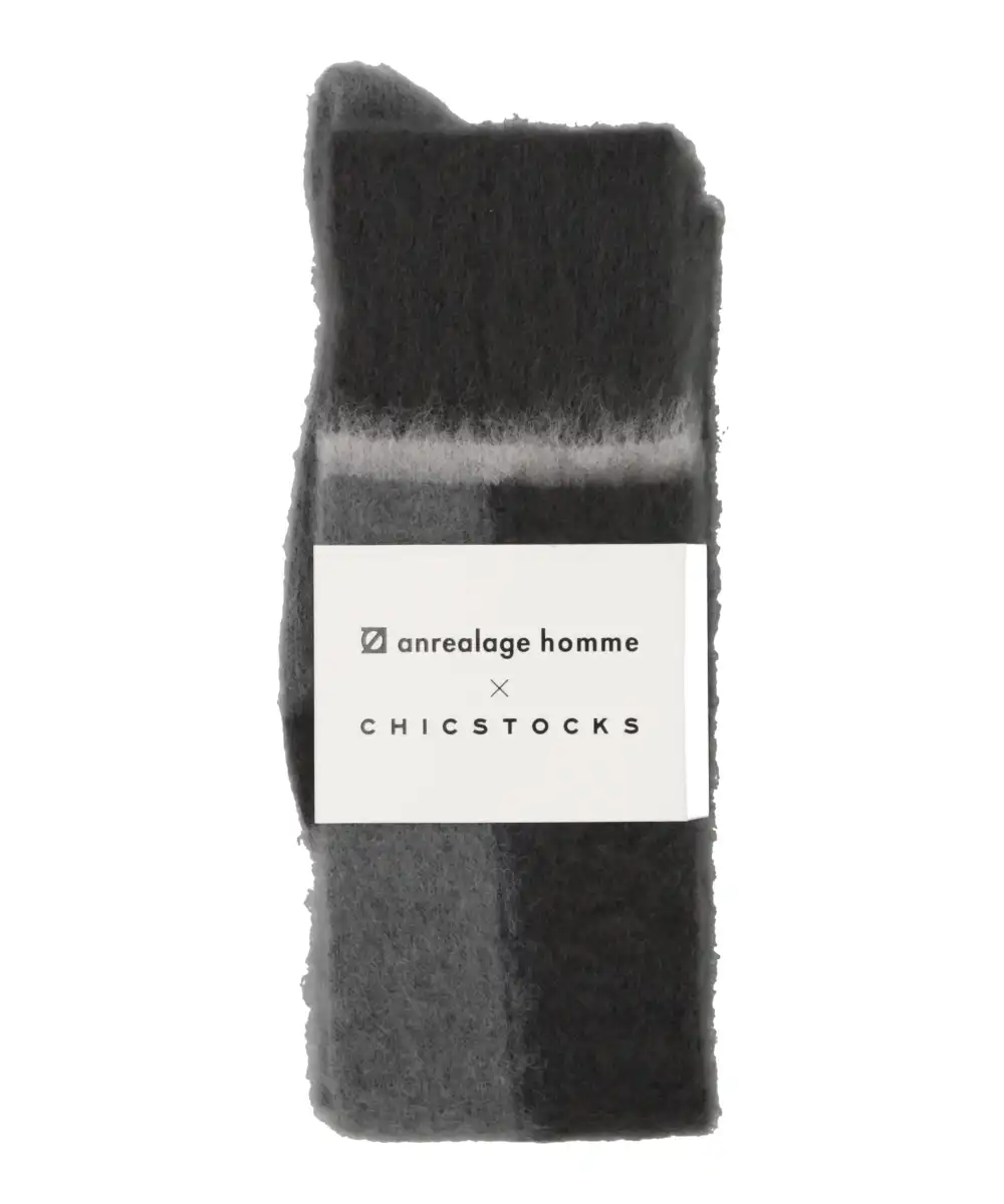 × CHICSTOCKS PATCHWORK MOHAIR SOCKS