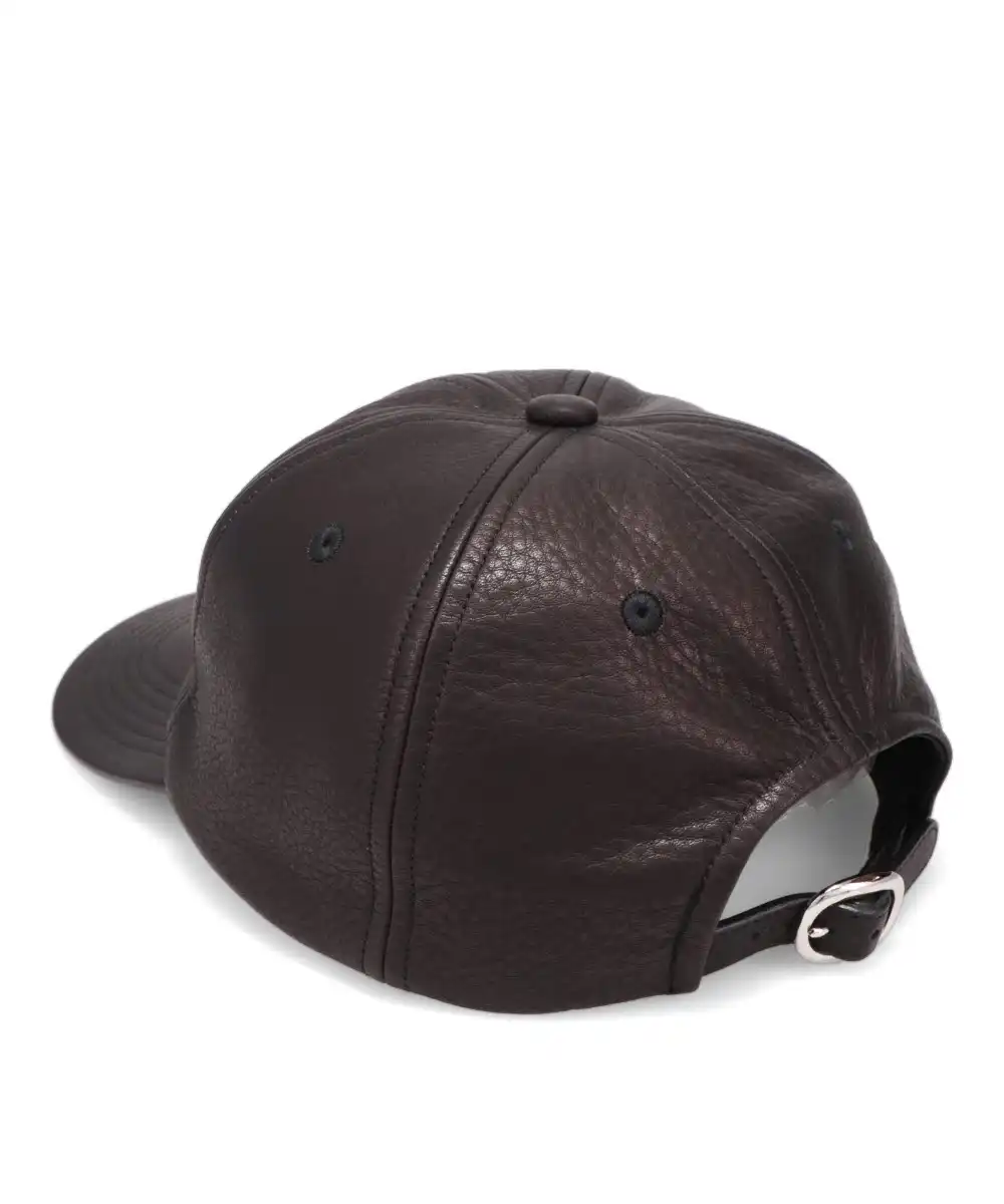 COWHIDE 6PANEL CAP