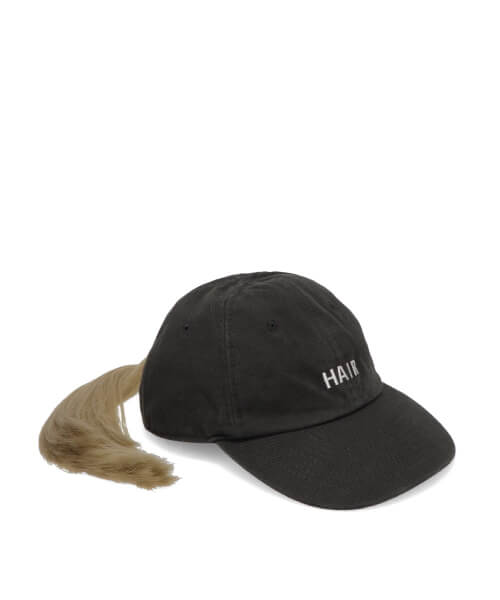 CAP WITH HAIR